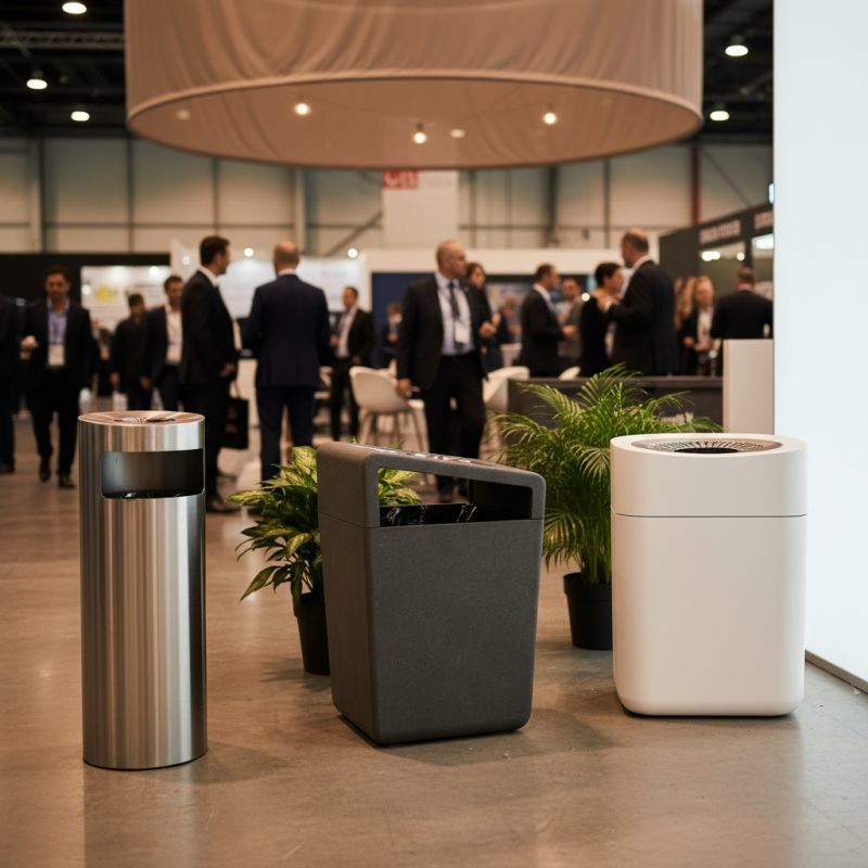 What are the Best Cigarette Trash Cans for Trade Shows?