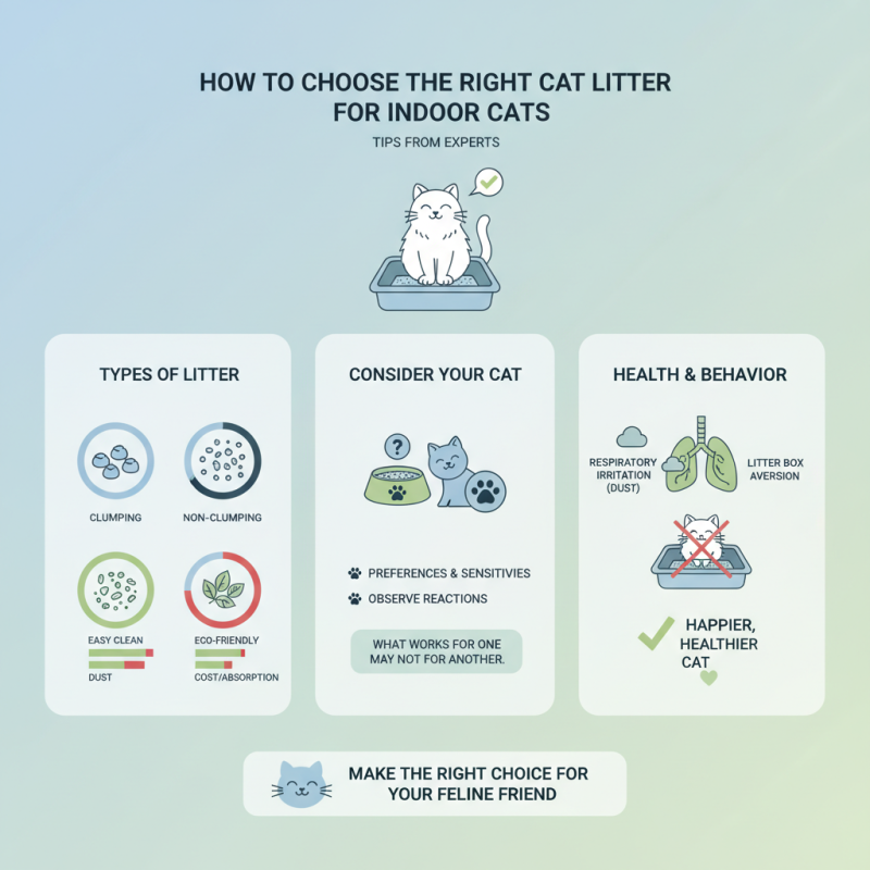 How To Choose The Right Cat Litter For Indoor Cats Tips