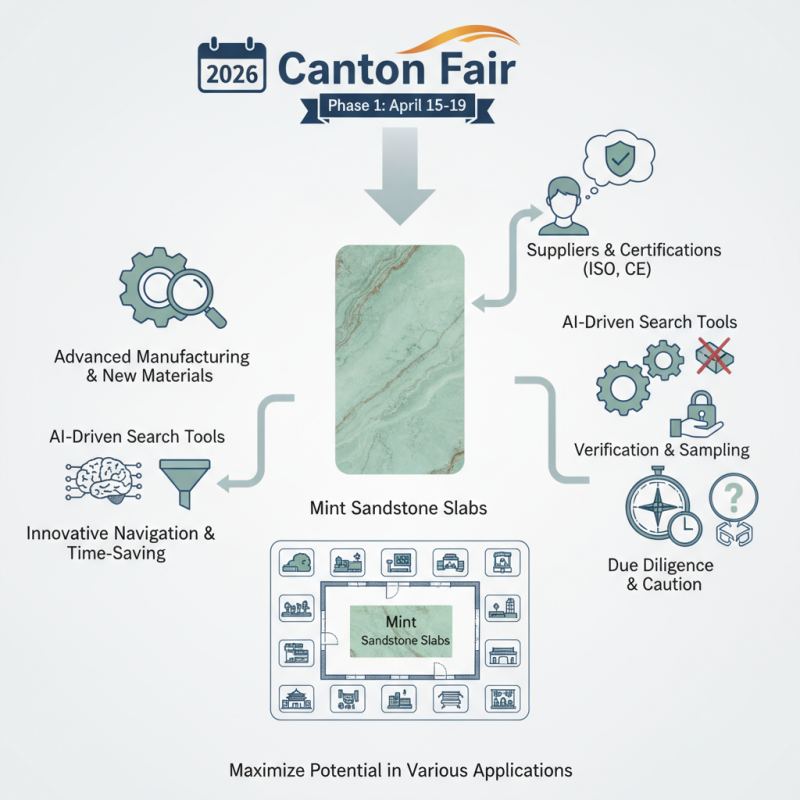 How to Source Mint Sandstone Slabs at 2026 Canton Fair?