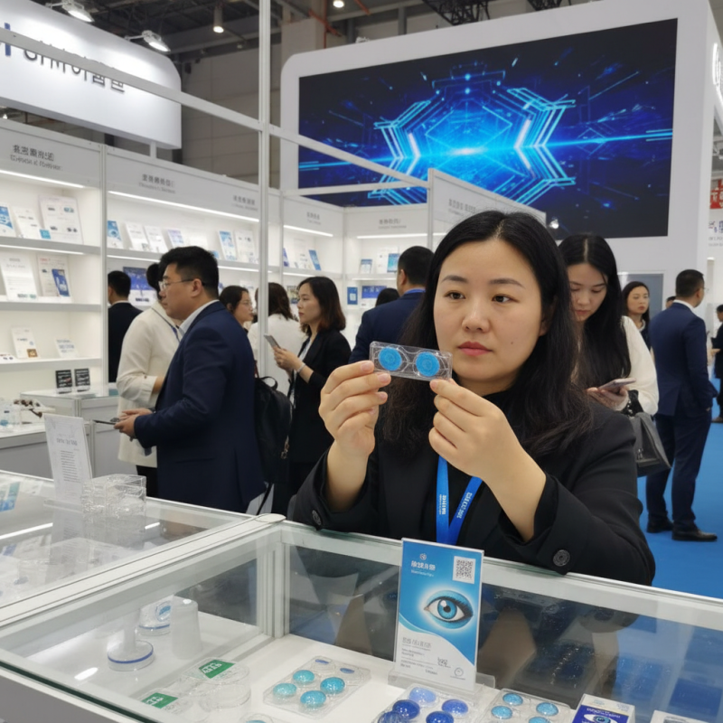 Blue Contact Eyes Tips for Global Buyers at Canton Fair 139?
