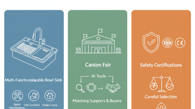 Best Multi Functional Double Bowl Sink at China Import Export Fair?