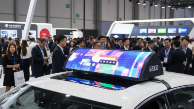 How to Choose the Best Taxi Top LED Screen VST-B for Trade Shows?