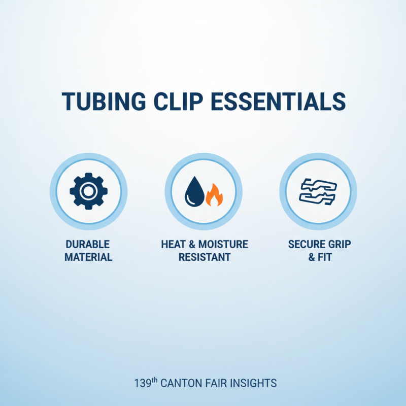Best Tubing Clips to Discover at the 139th Canton Fair?