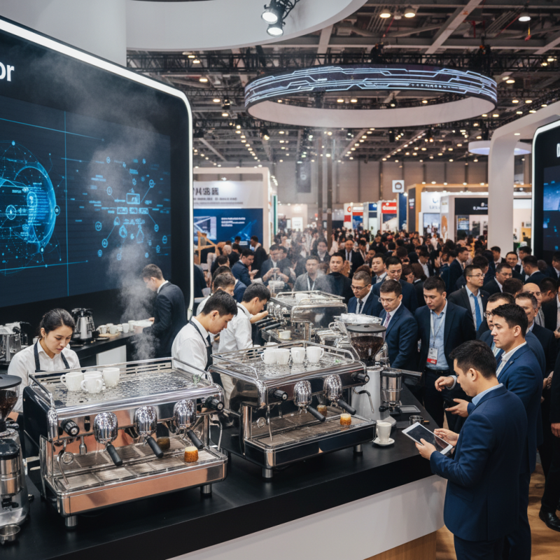 Three Group Coffee Machines at China Import Export Fair 2026?