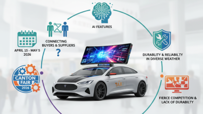 2026 Best Taxi Top LED Screen VST-B at Canton Fair 139?