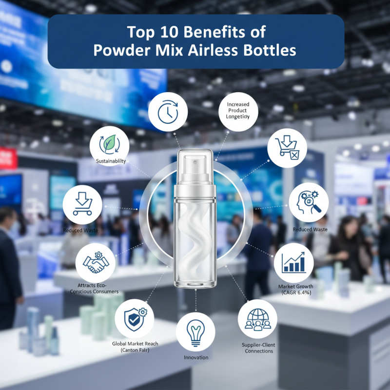 Top 10 Benefits of Powder Mix Airless Bottles at Canton Fair?