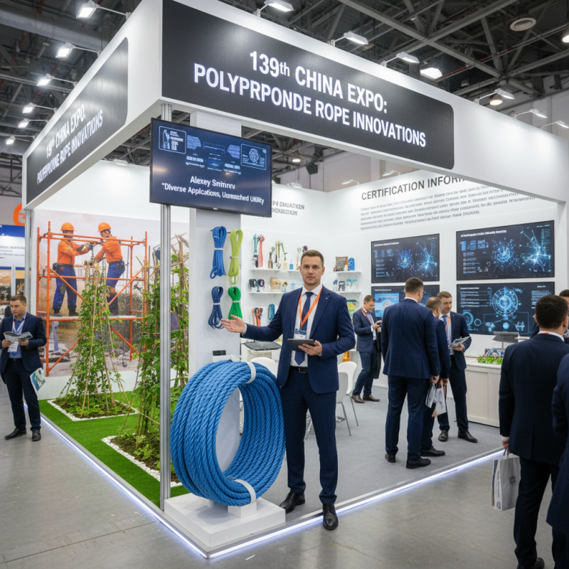 Полипропиленовая Веревка на 139-й выставке в Китае что знать?