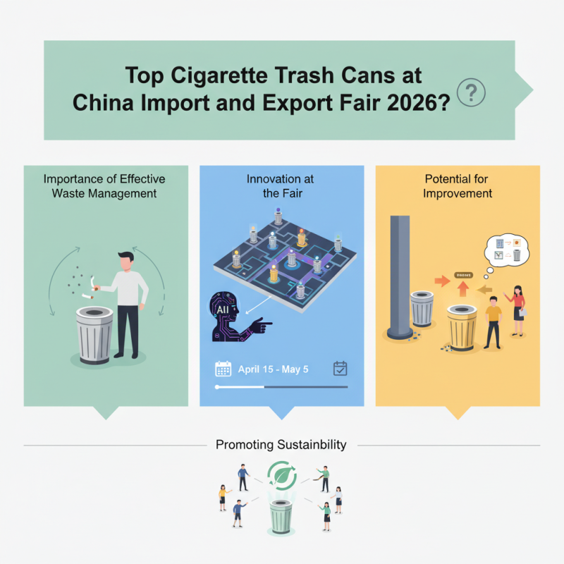 Top Cigarette Trash Cans at China Import and Export Fair 2026?