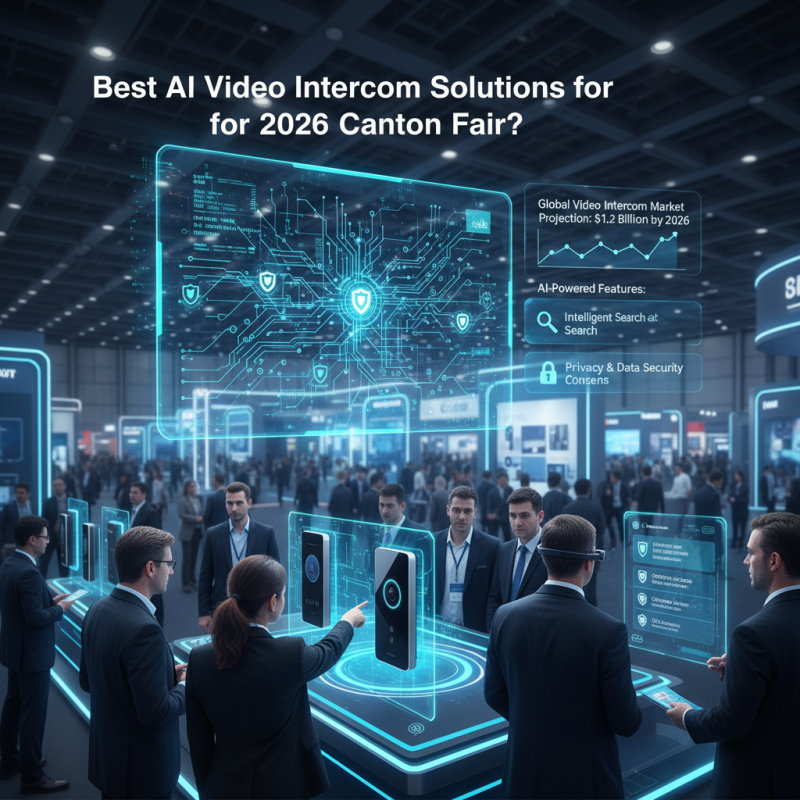Best AI Video Intercom Solutions for 2026 Canton Fair?