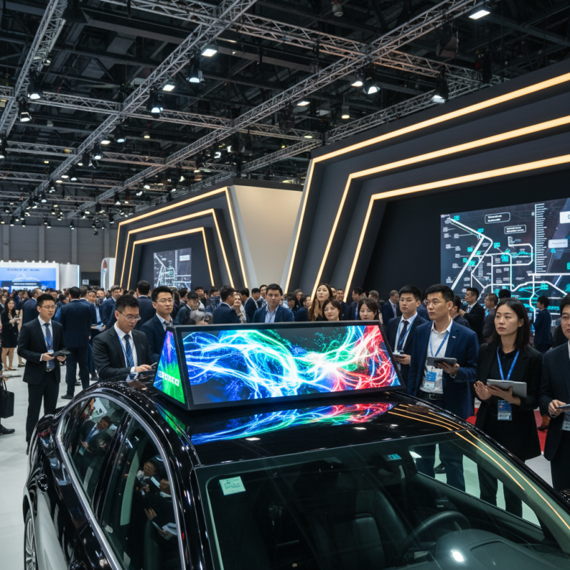 Discover VST-B Taxi Top LED Screen at China Import Expo?