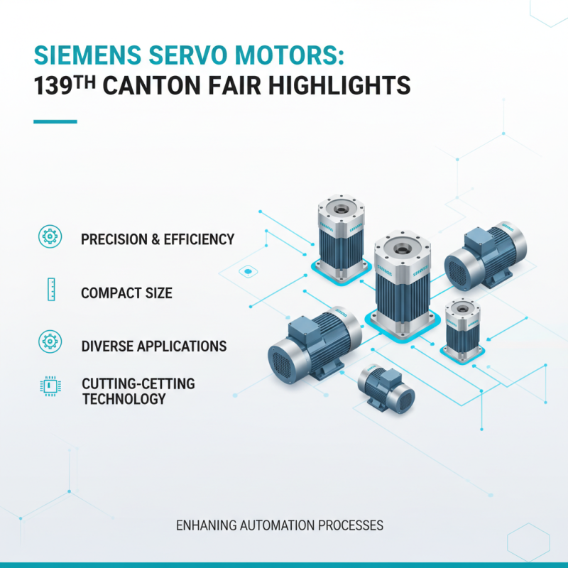 Top 10 Siemens Servo Motors Showcased at 139th Canton Fair?