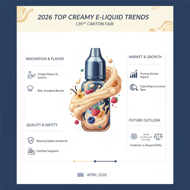 2026 Top Creamy E-Liquid Trends at 139th Canton Fair?