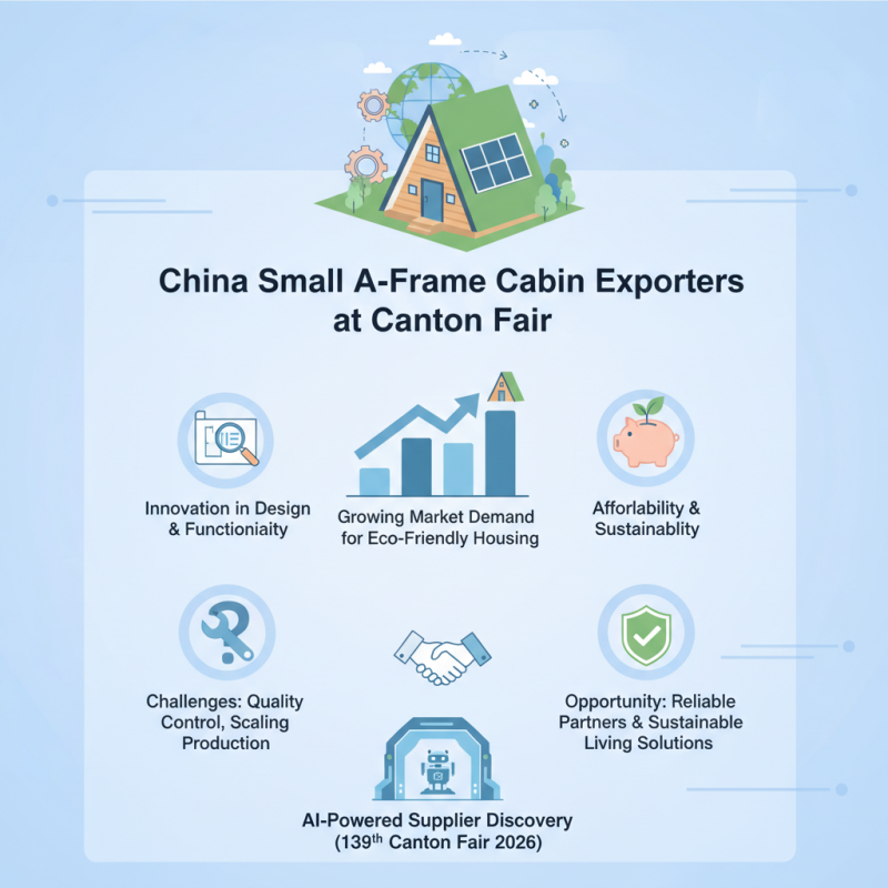 Why Choose China Small A Frame Cabin Exporters at Canton Fair?