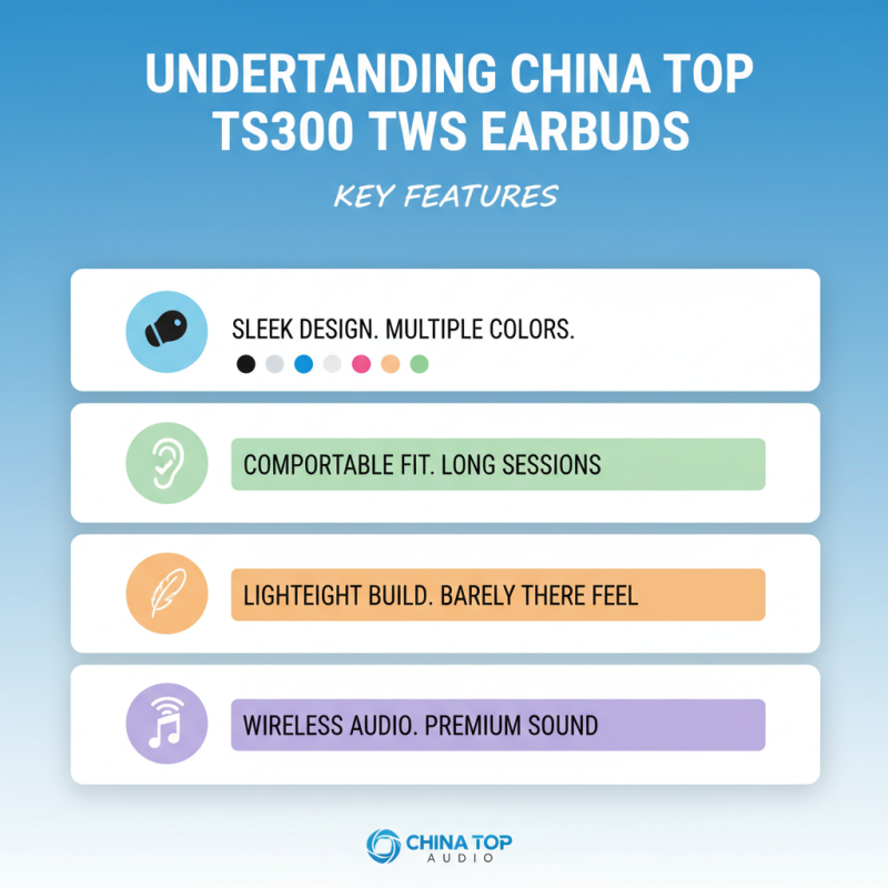 China Top Ts300 TWS Earbuds What Makes Them the Best Choice?