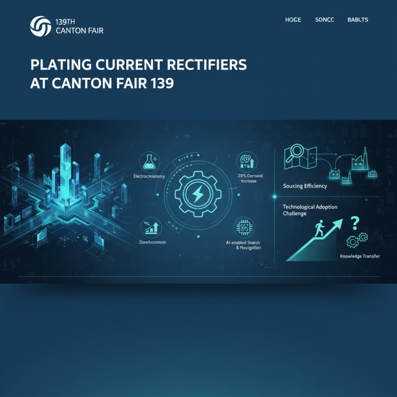 Best Plating Current Rectifiers to Discover at Canton Fair 139?