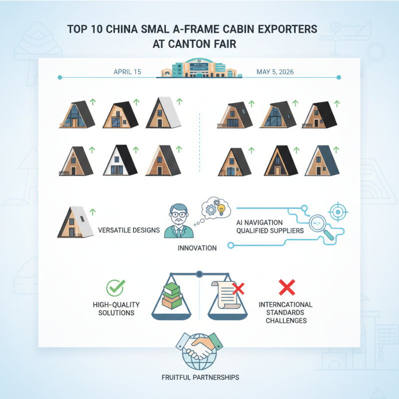Top 10 China Small A Frame Cabin Exporters at Canton Fair?