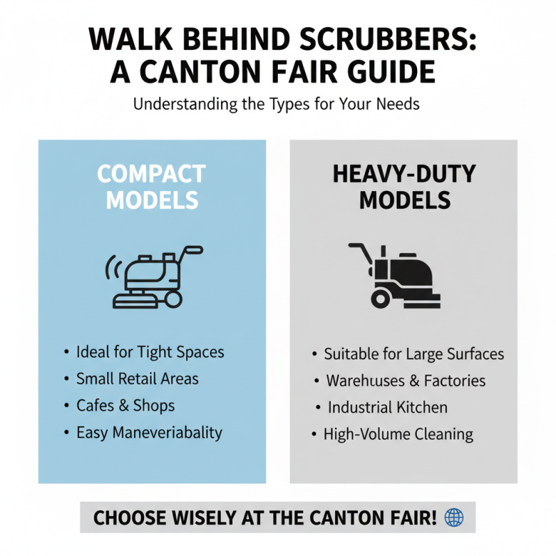 How to Choose the Right Walk Behind Scrubber at Canton Fair?