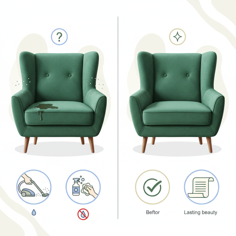 How to Clean Velvet Living Room Chairs for Global Buyers?