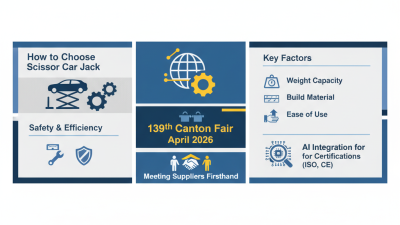 How to Choose Scissor Car Jack at 139th Canton Fair?