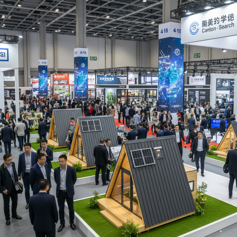 How to Find China Small A Frame Cabin Exporters at Canton Fair?