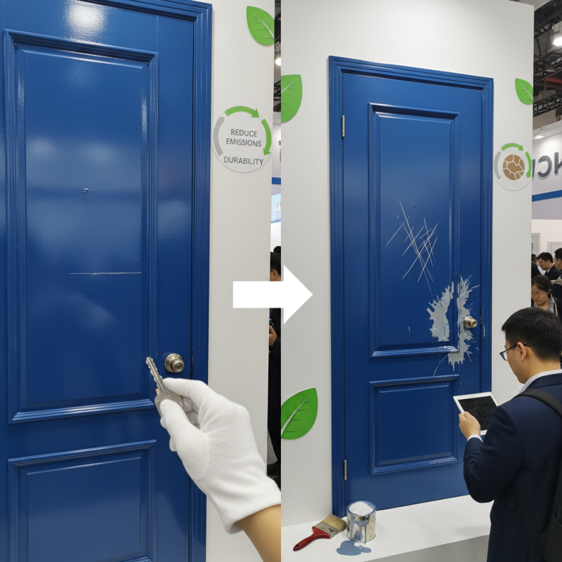 Why Choose Powder Coating Over Painting for Doors at China Import Fair?
