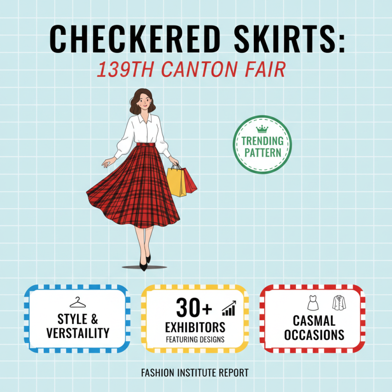 Checkered Skirt Trends at the 139th Canton Fair 2026?