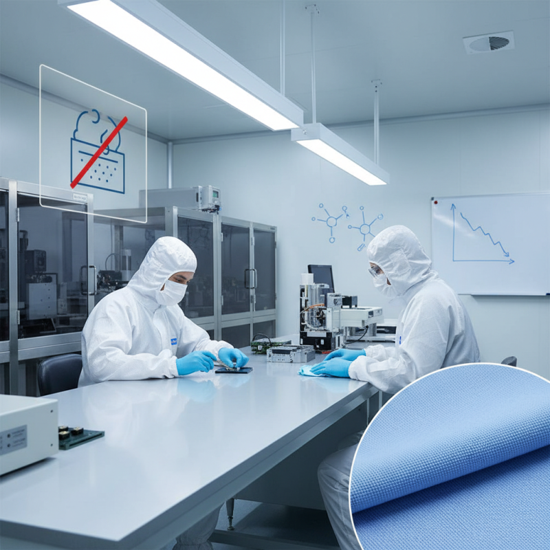 Why is Lint-Free Material Essential in Cleanroom Settings?