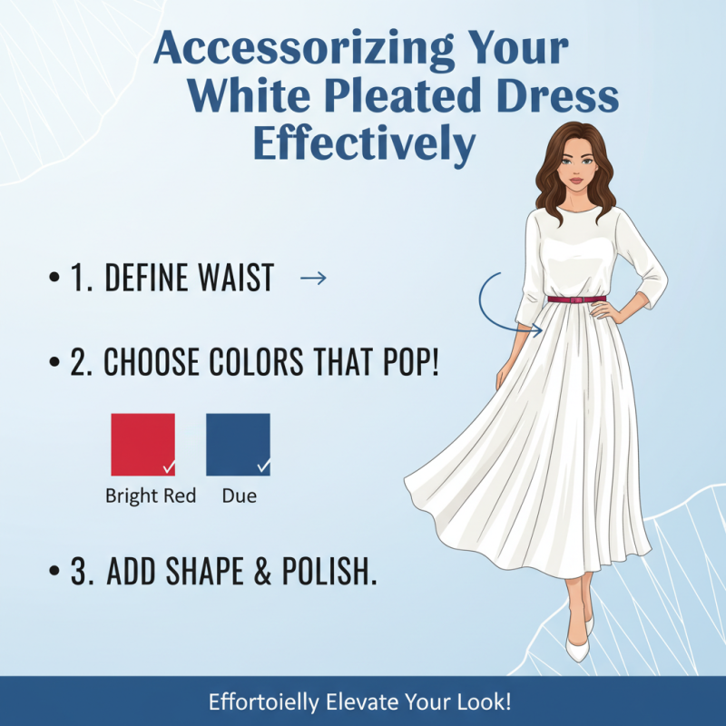 China Top White Pleated Dress Trends and Style Guide?