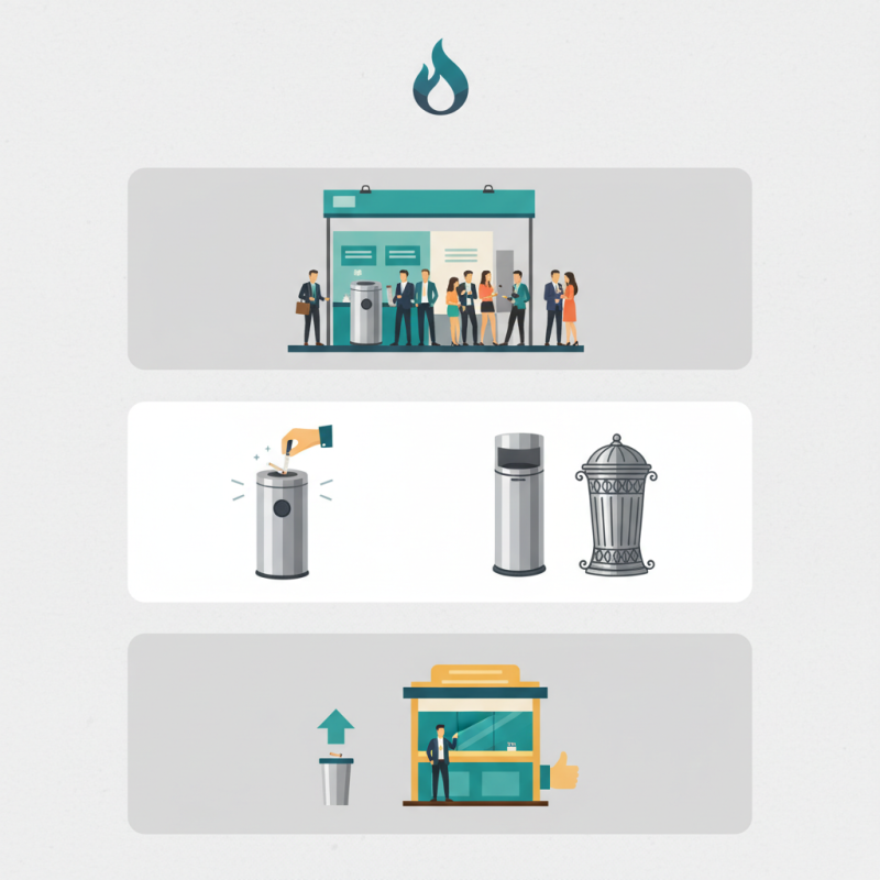 Best Cigarette Trash Cans for Your Booth at Canton Fair 139?