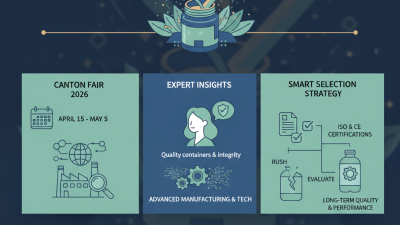 Top Tips for Choosing Powder-Mix Airless Bottle at Canton Fair?