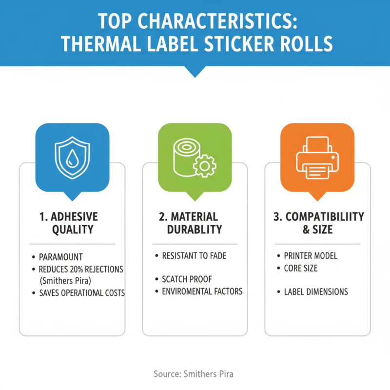 Top 10 Thermal Label Sticker Roll Options for Your Business Needs?