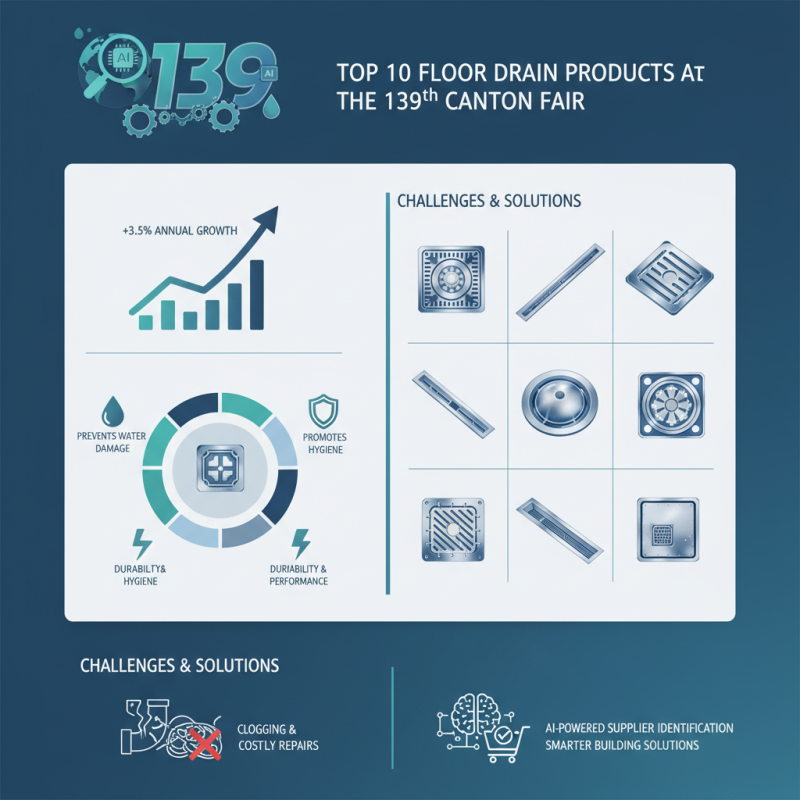 Top 10 Floor Drain Products at the 139th Canton Fair?