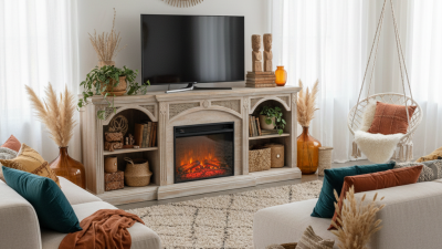 2026 Top Boho Fireplace TV Stand Ideas for Cozy Living Spaces?
