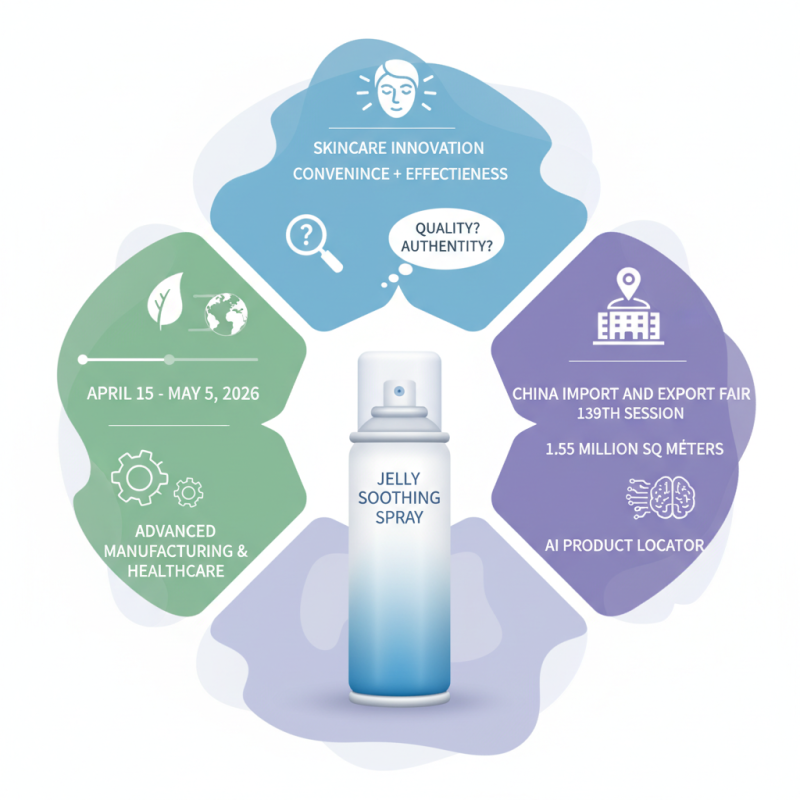 Best Jelly Soothing Spray at China Import and Export Fair 139?