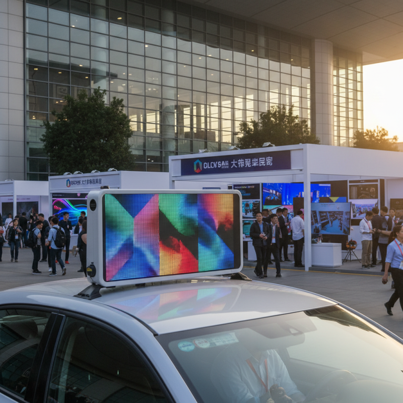 How to Choose Taxi Top LED Screen VST-B at Canton Fair?