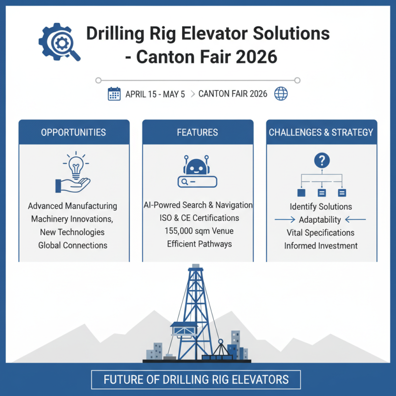 Best Drilling Rig Elevator Solutions at Canton Fair 2026?