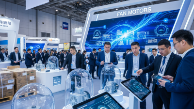 How to Choose the Best 120v 60hz Fan Motor at Canton Fair?