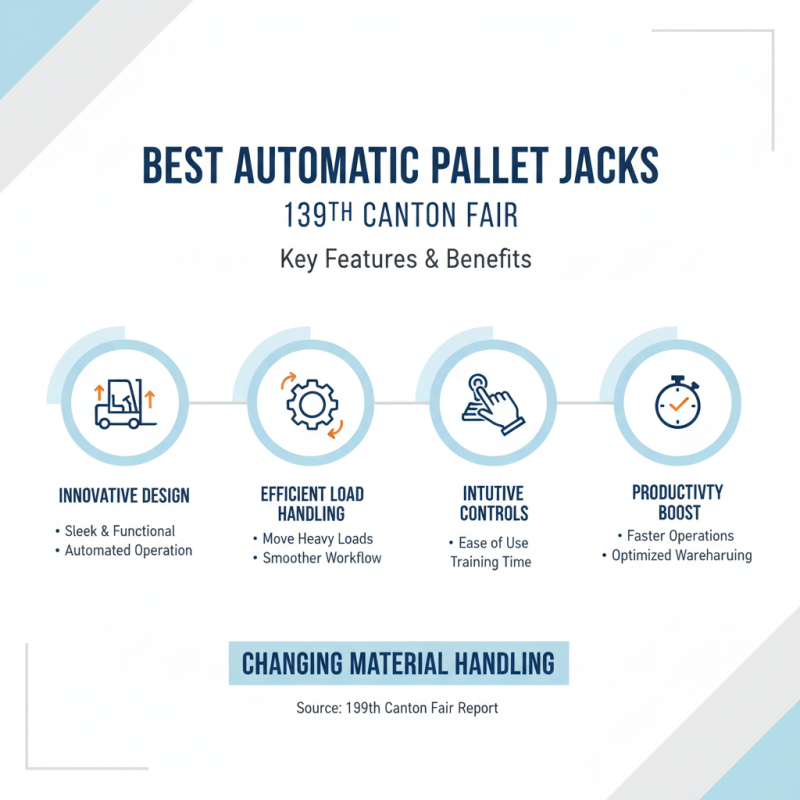 Best Pallet Jacks Automatic at the 139th Canton Fair?