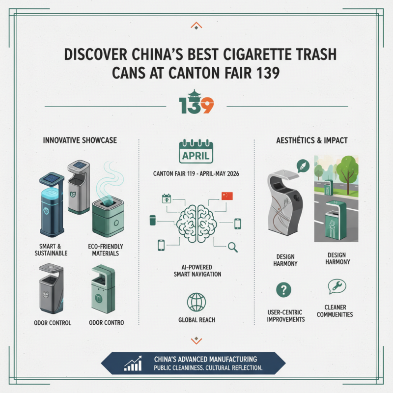 Discover China Best Cigarette Trash Cans at Canton Fair 139?