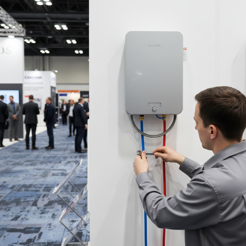 How to Install Electric Tankless Hot Water Heater for Trade Fairs?