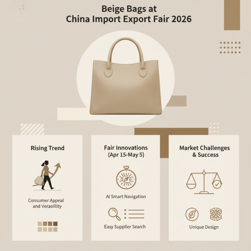 Top Beige Bags to Discover at China Import Export Fair 2026?
