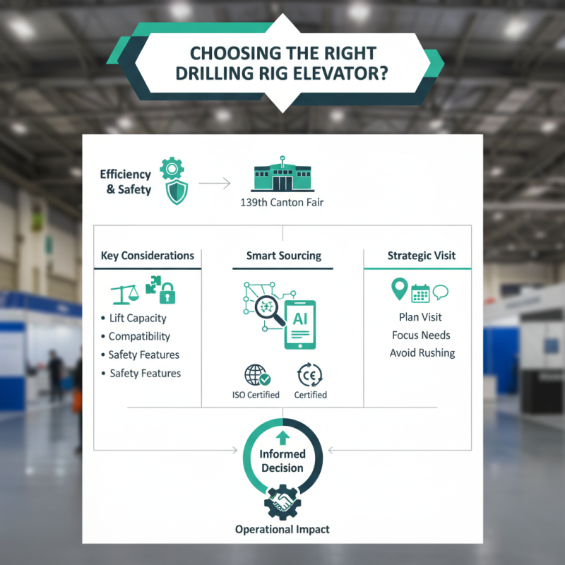 How to Choose the Right Drilling Rig Elevator at the 139th Canton Fair?
