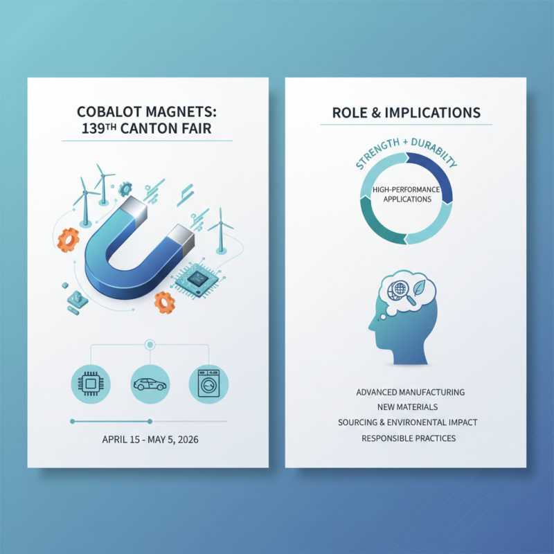 What are Cobalt Magnets and Their Role at the 139th Canton Fair?