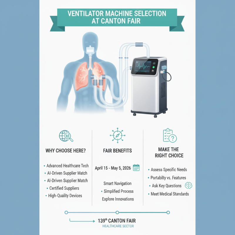 Why Choose a Ventilator Machine at the 139th Canton Fair?