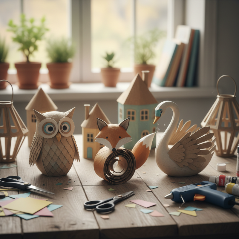 How to Create Amazing Crafts with Cardboard Paper Roll?