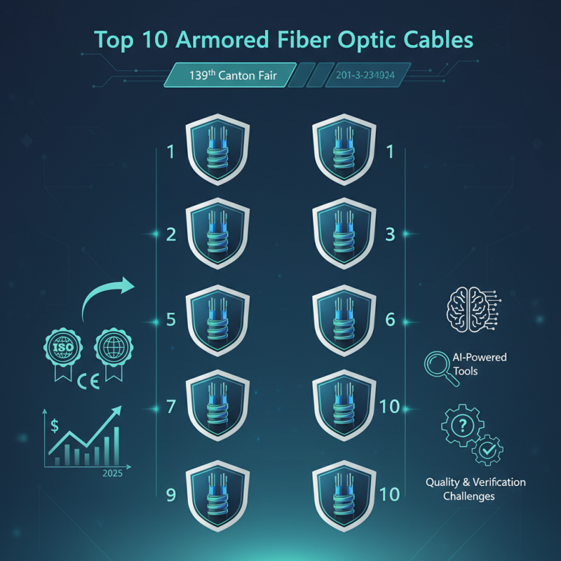 Top 10 Armored Fiber Optic Cables at 139th Canton Fair?