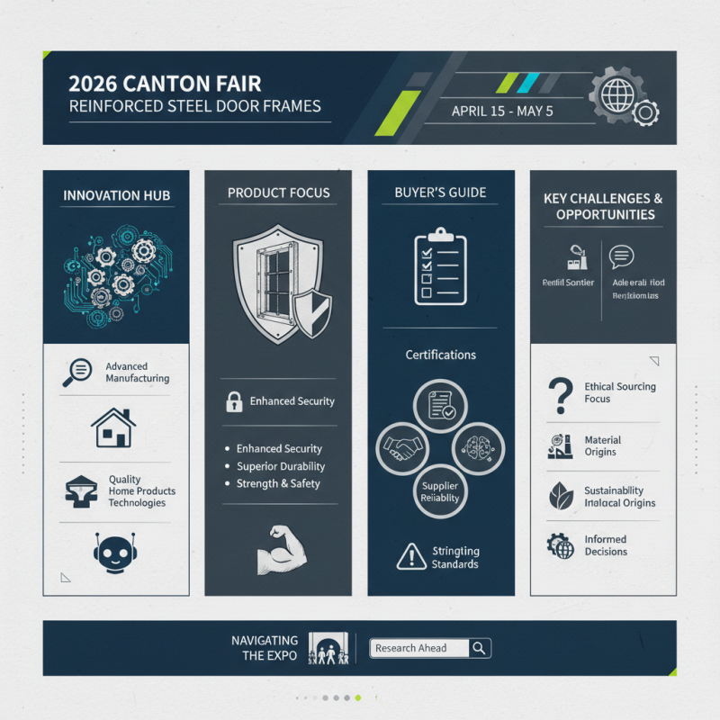 2026 Best Reinforced Steel Door Frames at Canton Fair?