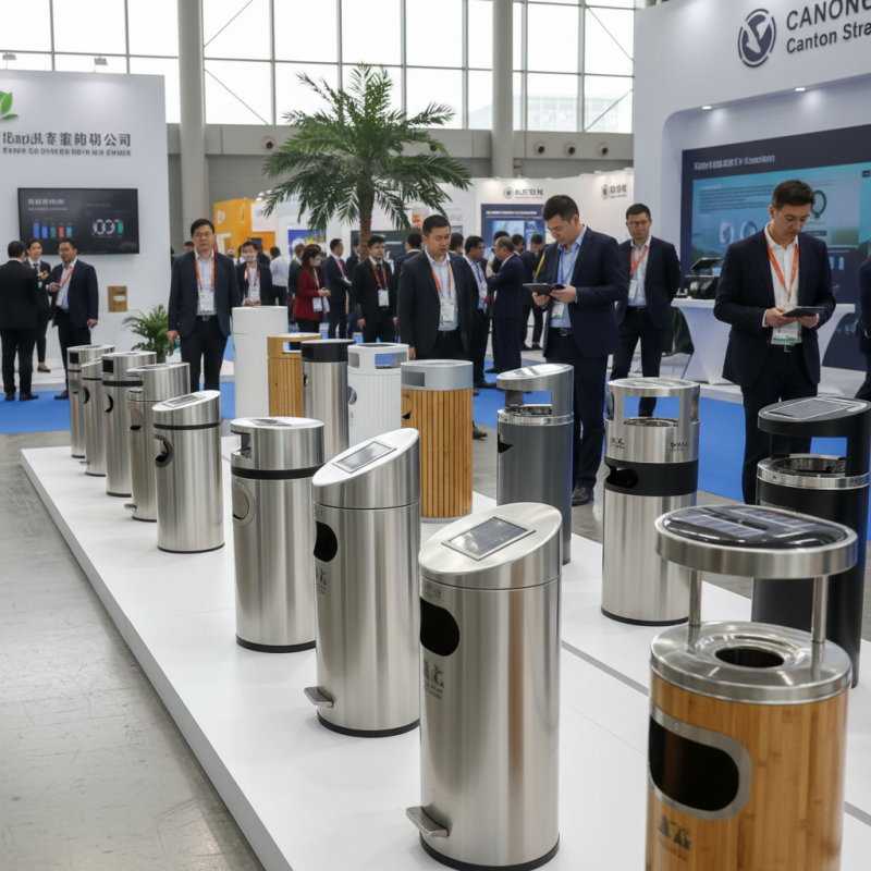 How to Choose the Best Cigarette Trash Cans at Canton Fair 139?