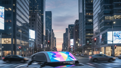 Top 10 Features of Taxi Top LED Screen VST-B at Canton Fair?