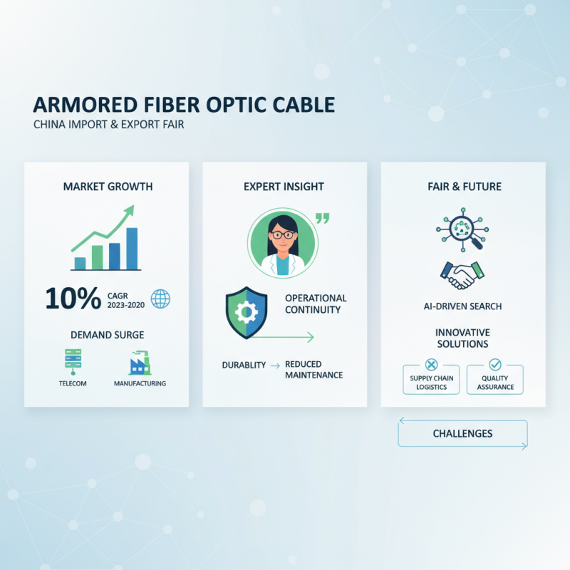 Best Armored Fiber Optic Cable at China Import Export Fair?